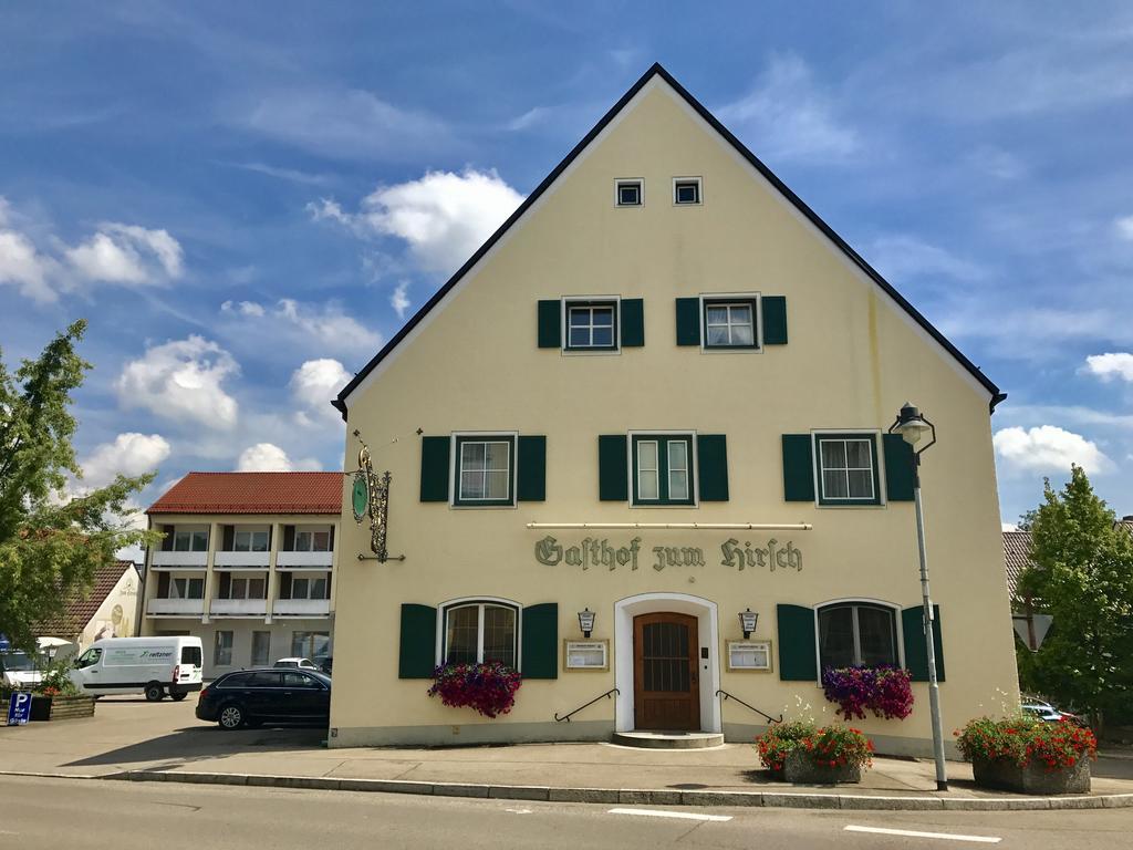 Hotel Zum Hirsch Wertingen Dış mekan fotoğraf